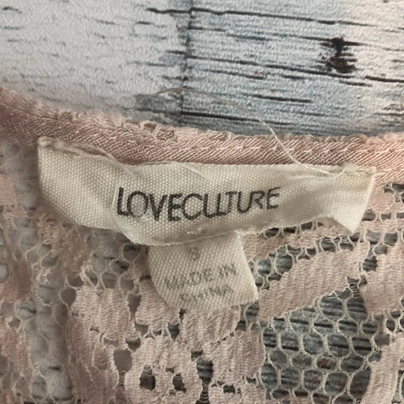 Love Culture Ruffle Lace Dress Small - Picture 5 of 11